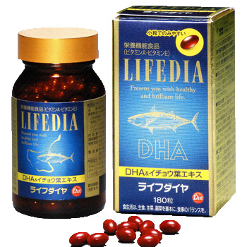 第一薬品工業：精製魚油・イチョウ葉加工食品｢ライフダイヤ｣