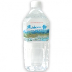 天然水：富山の水「立山一番」　 2Ｌ×6本入 〜北アルプスのおいしい水〜/大観峯