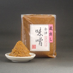 星醸造｢蔵出し味噌 1kg｣会津喜多方の美味しい水を使った味噌