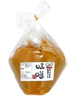 マスイチ醸造：海洋深層水を使用「富山の豆のみそ 1kg×5個」 