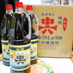 中六醤油(新湊)　「甘口醤油 ハンディボトル1.8Ｌ 6本箱入」