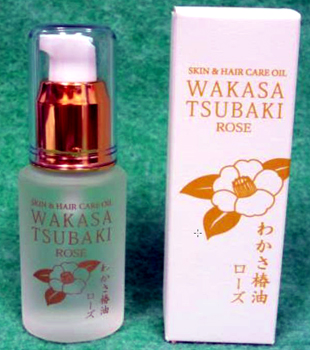 タナカ わかさ椿：高級ローズの香り「WAKASA TSUBAKI ROSE」エイジングケアオイル