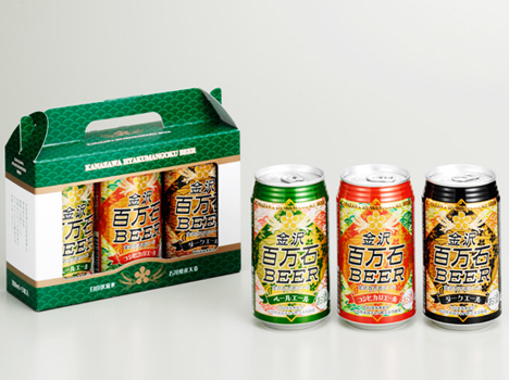 「金沢百万石ビール(350ml缶) 3本セット」